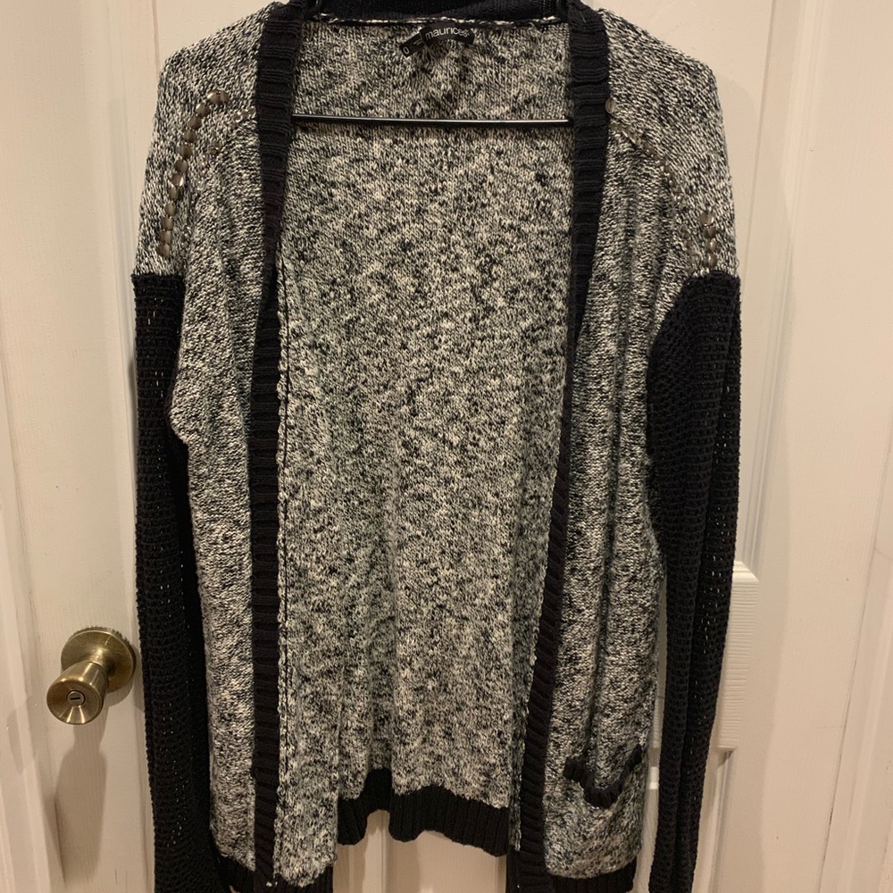 Maurice’s Sweater with shoulder sequin detail.